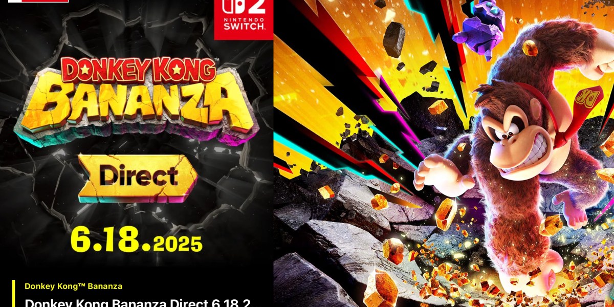 Donkey Kong Banaza Direct showcase this week