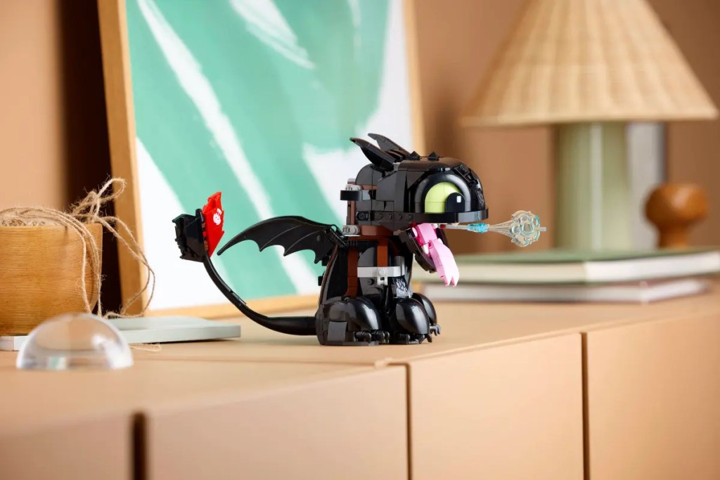 A toy animal on a desk