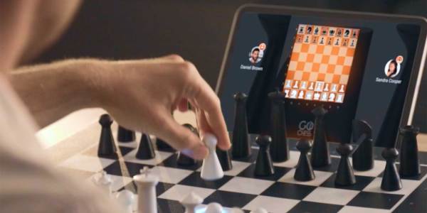 GoChess Mini Smart Chess Board & Storage Bag Bundle